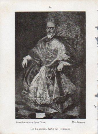 LAMINA V43001: Le Cardinal Niño de Guevara par Le Greco