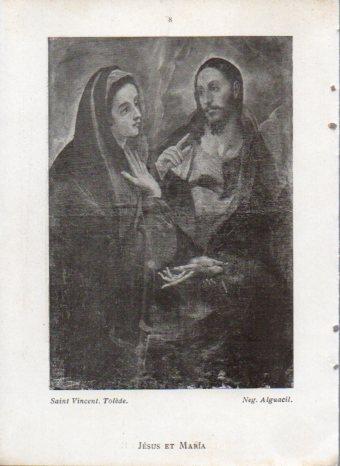 LAMINA V42993: Jesus et Maria par Le Greco