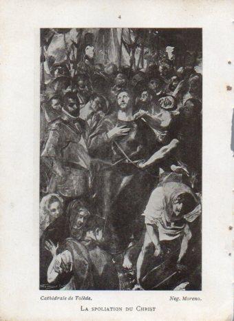 LAMINA V42991: La Spoliation du Christ par Le Greco