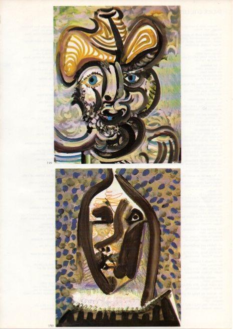 LAMINA V43130: Picasso. Personatge i Cap d'home