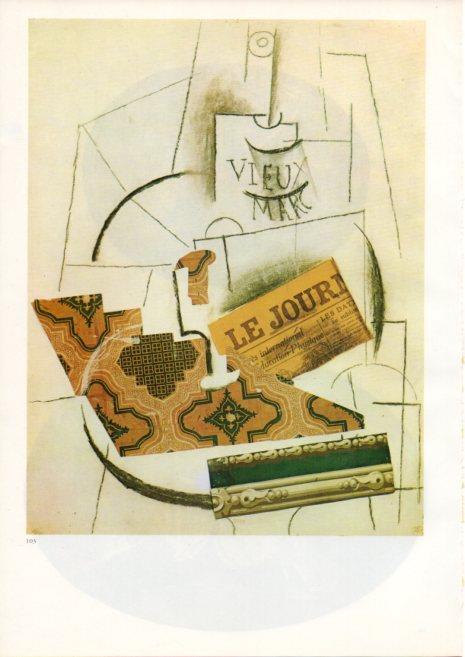 LAMINA V43112: Picasso. Ampolla de Vell Marc