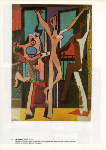 LAMINA V43119: Picasso. La dansa