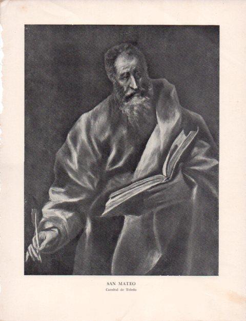 LAMINA V43152: El Greco. San Mateo