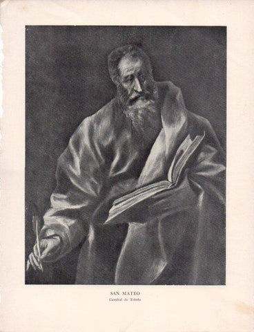 LAMINA V43152: El Greco. San Mateo