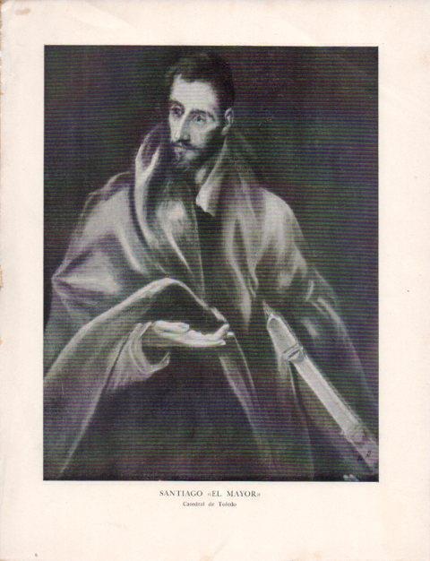LAMINA V43151: El Greco. Santiago el Mayor