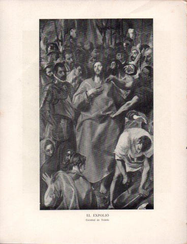 LAMINA V43134: El Greco. El Expolio