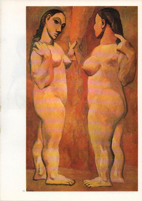 LAMINA V43104: Picasso. Dues dones nues