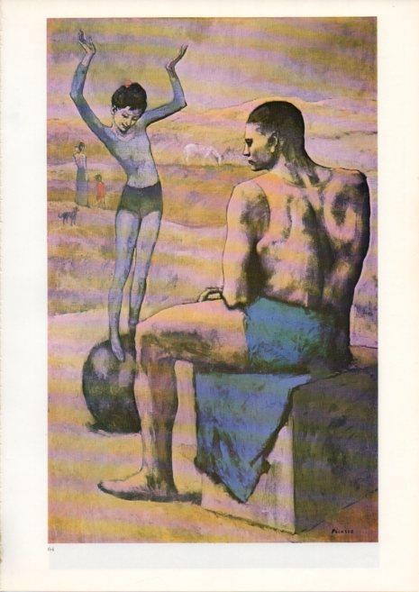 LAMINA V43097: Picasso. L'equilibrista de la bola