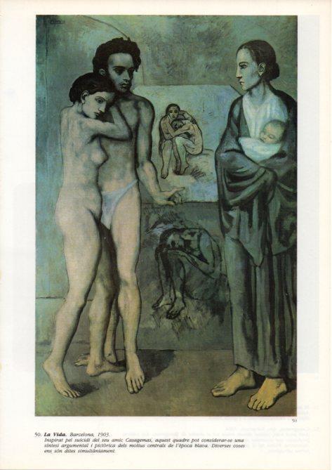 LAMINA V43092: Picasso. La Vida