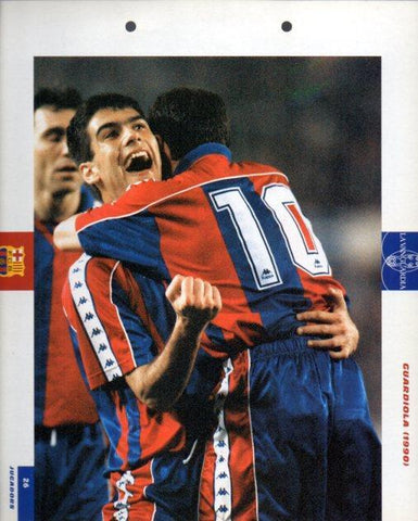 LAMINA V43348: Guardiola F.C. Barcelona. El Gran album del Barça