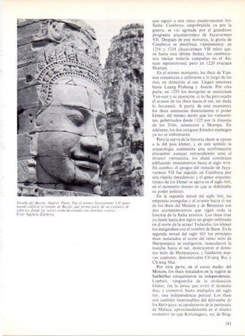 LAMINA V43523: Detalle del Bayon en Angkor Thom, Camboya