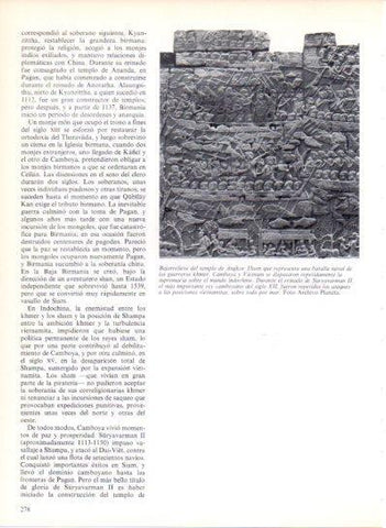 LAMINA V43521: Templo de Angkor Thom bajorrelieve