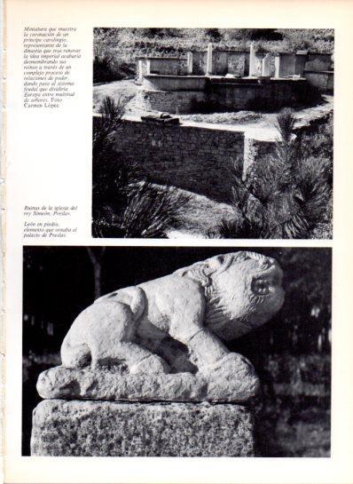 LAMINA V43496: Leon del Palacio de Preslav e iglesia del rey Simeon