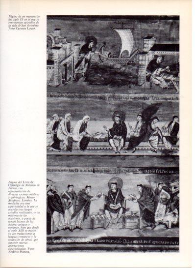 LAMINA V43594: Episodios de la vida de San Jeronimo manuscrito siglo IX