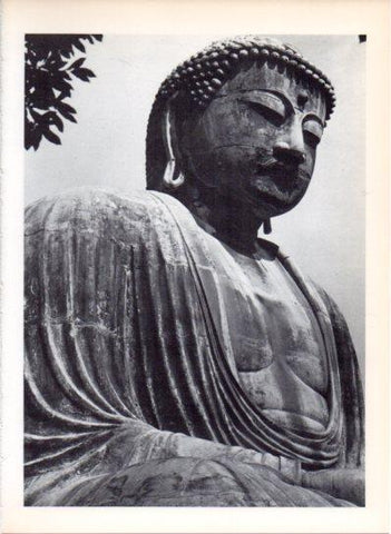 LAMINA V43605: Detalle Buda de Kamakura, Japon