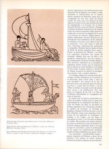LAMINA V43557: Embarcacion a vela arabe miniatura, Biblioteca de Paris