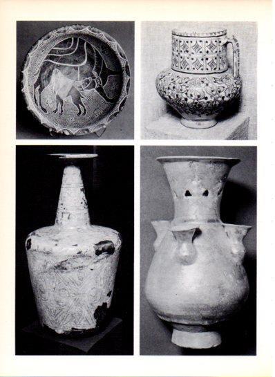 LAMINA V43561: Botella siglo XII y jarra de Iran