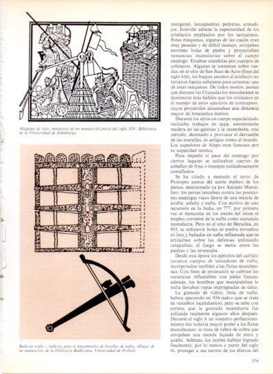 LAMINA V43562: Maquina de sitio persa siglo XIV y ballesta triple