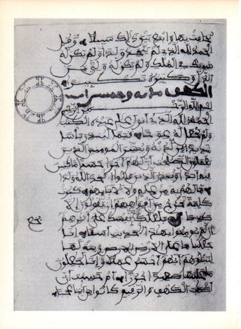 LAMINA V43583: Pagina de un Coran manuscrito siglo XI