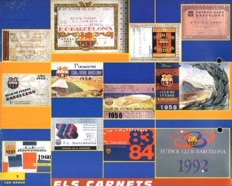 LAMINA V43400: F.C. Barcelona entrades. El Gran album del Barça