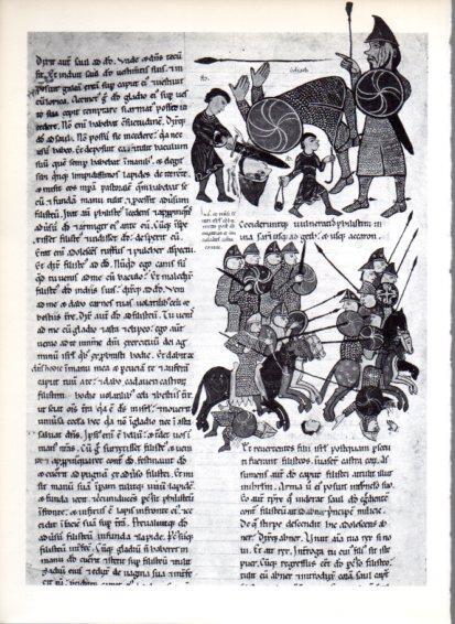 LAMINA V43410: Pagina de la Biblia de san Isidoro