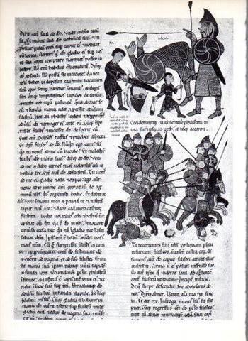 LAMINA V43410: Pagina de la Biblia de san Isidoro