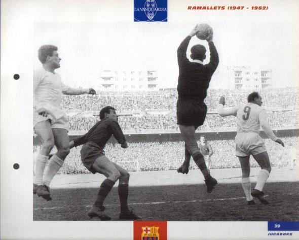 LAMINA V43353: Ramallets F.C. Barcelona. El Gran album del Barça