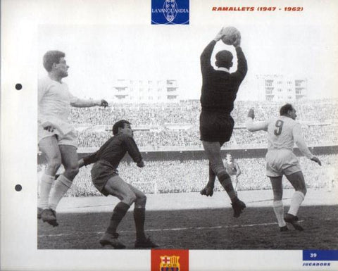 LAMINA V43353: Ramallets F.C. Barcelona. El Gran album del Barça