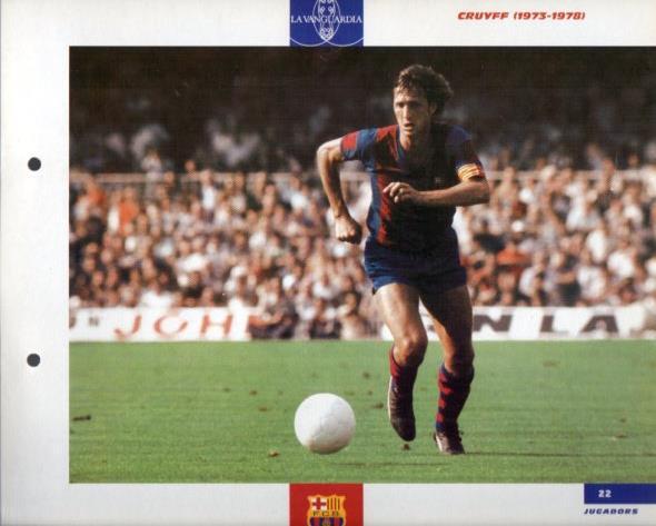 LAMINA V43359: Cruyff F.C. Barcelona. El Gran album del Barça