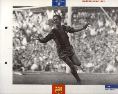 LAMINA V43360: Suarez F.C. Barcelona. El Gran album del Barça