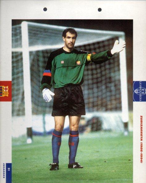 LAMINA V43362: Zubizarreta F.C. Barcelona. El Gran album del Barça