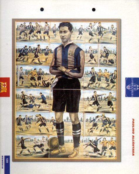 LAMINA V43365: Paulino Alcantara F.C. Barcelona. El Gran album del Barça