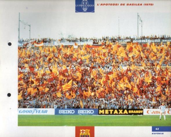 LAMINA V43377: F.C. Barcelona Basilea 1979. El Gran album del Barça