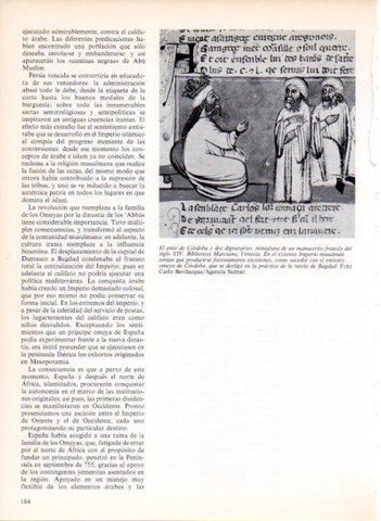 LAMINA V43473: Emir de Cordoba manuscrito siglo XIV