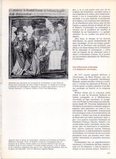 LAMINA V43478: Coronacion de Carlomagno en San Pedro miniatura
