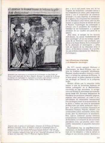 LAMINA V43478: Coronacion de Carlomagno en San Pedro miniatura