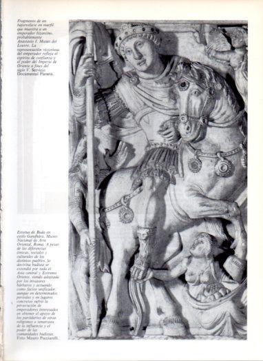 LAMINA V43422: Emperador Anastasio I fragmento bajorrelieve