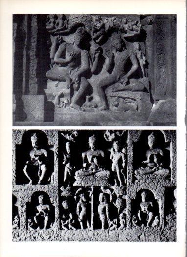 LAMINA V43423: Relieves de un templo del sur de la India