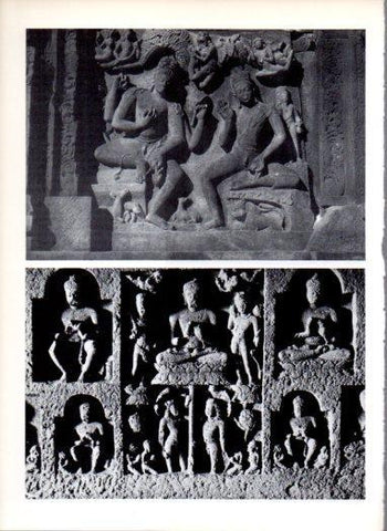 LAMINA V43423: Relieves de un templo del sur de la India