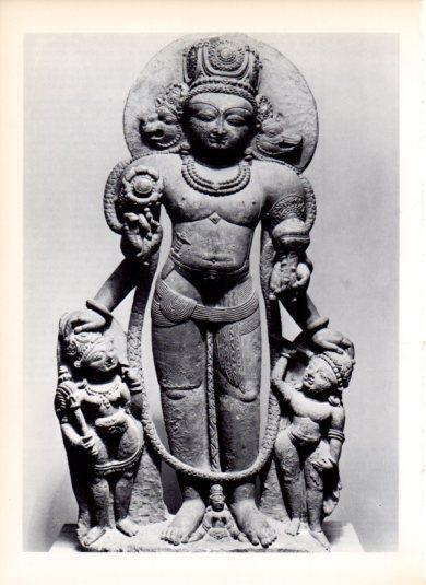 LAMINA V43444: Estatua de Vishnu, India