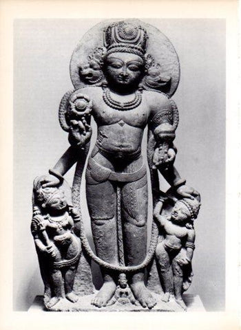 LAMINA V43444: Estatua de Vishnu, India