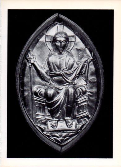 LAMINA V43442: Cristo en Majestad, capilla de Carlomagno
