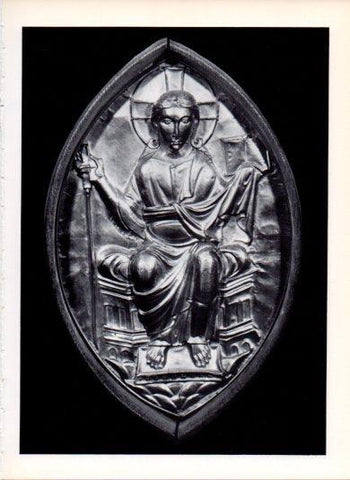 LAMINA V43442: Cristo en Majestad, capilla de Carlomagno