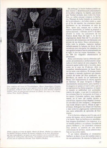 LAMINA V43435: Cruz visigoda del tesodo de Torredonjimeno