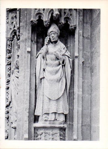 LAMINA V43441: San Isidoro escultura Catedral de Sevilla