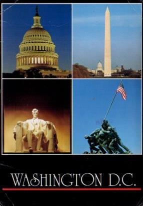 POSTAL PV12171: Washington D. C. views