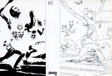 POSTAL PV12164: Paco Rico dibujante comics