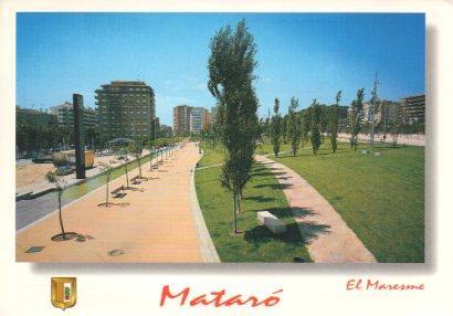 POSTAL PV12187: Parc Municipal, Mataro