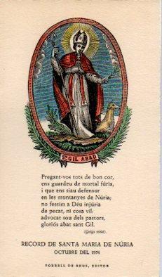 POSTAL PV12114: Goig record de Santa Maria de Nuria
