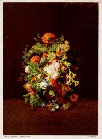 POSTAL PV12264: Fleurs flamands 